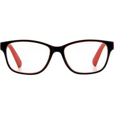 Foster Grant Loire Reading Glasses - Black/Red - Reading Glasses Foster Grant Loire Reading Glasses - Black/Red - Reading Glasses