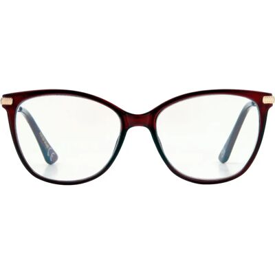 Foster Grant Elm Blue Light Tech Reading Glasses - Wine Red - Reading Glasses Foster Grant Elm Blue Light Tech Reading Glasses - Wine Red - Reading Glasses