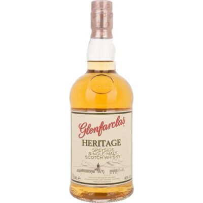 Glenfarclas Heritage Speyside Single Malt Scotch Whisky - Highland & Speyside Varianten - 40% Vol. Glenfarclas Heritage Speyside Single Malt Scotch Whisky - Highland & Speyside Varianten - 40% Vol.