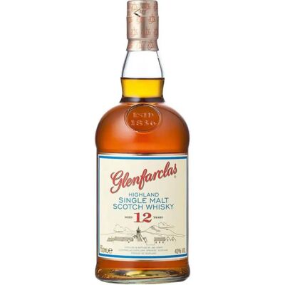 Glenfarclas 12 Jahre Highland Single Malt Scotch Whisky - Geschenk Glenfarclas 12 Jahre Highland Single Malt Scotch Whisky - Geschenk