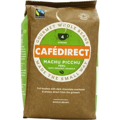 Café Direct Machu Picchu Bio a Fairtrade Zrno Kávy - Zrno Kávy Café Direct Machu Picchu Bio a Fairtrade Zrno Kávy - Zrno Kávy
