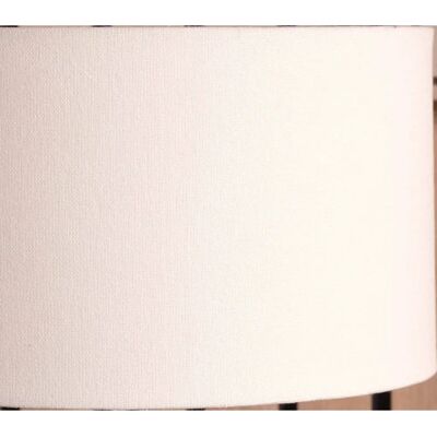 Pacific Lifestyle Henry 45cm White Handloom Cylinder Shade - Lampshade Pacific Lifestyle Henry 45cm White Handloom Cylinder Shade - Lampshade