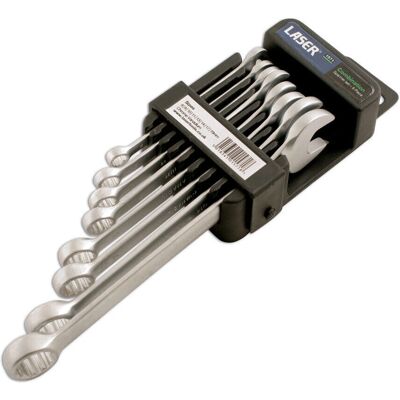 Laser Tools 8pc Combination Spanner Set - New Laser Tools 8pc Combination Spanner Set - New