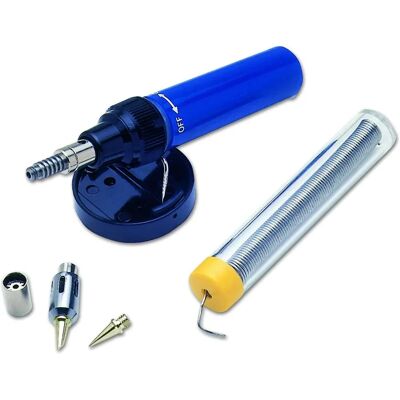 Kit de soldadura a gas Laser Tools - Portátil, 1300°C - Soldar, Calentar Kit de soldadura a gas Laser Tools - Portátil, 1300°C - Soldar, Calentar