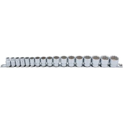 Laser 3501 17pc Socket Set - Chrome Vanadium Drill Laser 3501 17pc Socket Set - Chrome Vanadium Drill