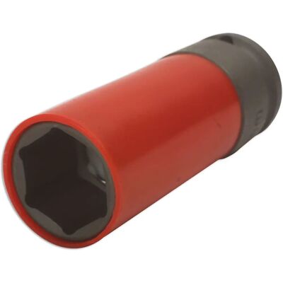 Laser Tools Douille Impact pour Roue - 21mm - Douille d'écrou en alliage pour roue - Outils pour voiture Laser Tools Douille Impact pour Roue - 21mm - Douille d'écrou en alliage pour roue - Outils pour voiture