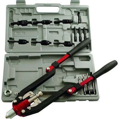 Laser Heavy Duty Riveting Kit 3736 - Rivet Tool Set Laser Heavy Duty Riveting Kit 3736 - Rivet Tool Set