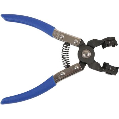 Laser Tools Hose Clamp Pliers - Angled, Swivel Jaws - Hose Clamp Pliers Laser Tools Hose Clamp Pliers - Angled, Swivel Jaws - Hose Clamp Pliers