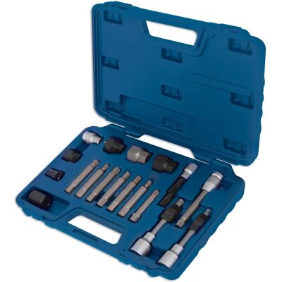 Kit de Herramientas de Alternador Laser - 18 piezas Kit de Herramientas de Alternador Laser - 18 piezas
