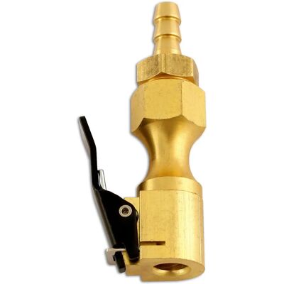 Klein Brass Valve Connector - Industrial & Bike Tire Inflator Accessory Klein Brass Valve Connector - Industrial & Bike Tire Inflator Accessory
