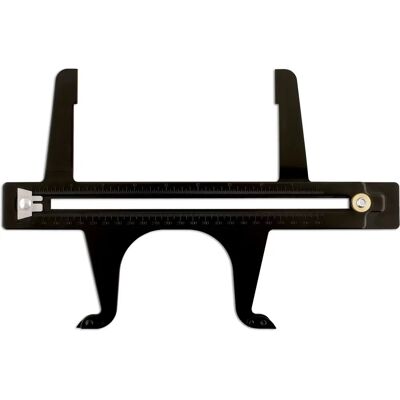 Medidor de Desgaste de Tambor de Freno Laser Tools - Escala Métrica e Imperial - 5502 Medidor de Desgaste de Tambor de Freno Laser Tools - Escala Métrica e Imperial - 5502