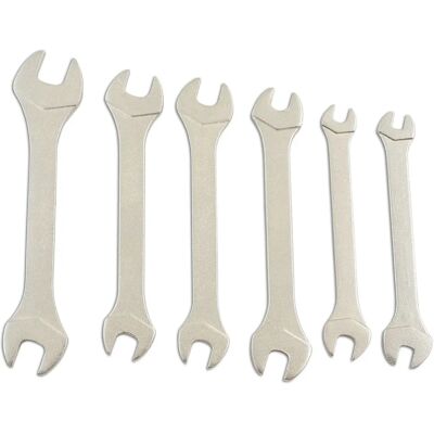 Juego de llaves abiertas mini Laser Tools 6 piezas - Juego de llaves Juego de llaves abiertas mini Laser Tools 6 piezas - Juego de llaves