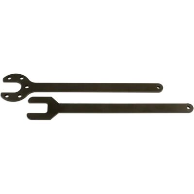 Ensemble de clés pour ventilateur viscous Laser Tools 2 pièces - Pour Land Rover 5730 - Publicité Ensemble de clés pour ventilateur viscous Laser Tools 2 pièces - Pour Land Rover 5730 - Publicité