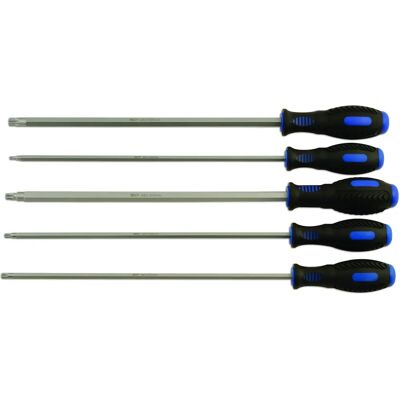 Juego de destornilladores de estrías Laser Tools - 5 pzas - Automoción Juego de destornilladores de estrías Laser Tools - 5 pzas - Automoción