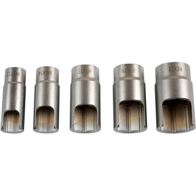 Juego de vasos para codos Laser Tools - 12-22mm, Cromo Vanadio, 50mm Juego de vasos para codos Laser Tools - 12-22mm, Cromo Vanadio, 50mm