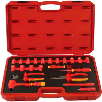 Kit de herramientas LASER - 3/8in.D - 22 Piezas Kit de herramientas LASER - 3/8in.D - 22 Piezas