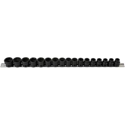 Laser 6486 - Jeu de douilles, diamètre 1/2", 17 pièces - Jeu de douilles Laser 6486 - Jeu de douilles, diamètre 1/2", 17 pièces - Jeu de douilles