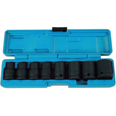 Laser - 6490 - Drive 1/2 - 10-24 mm - Impact Socket Set Laser - 6490 - Drive 1/2 - 10-24 mm - Impact Socket Set