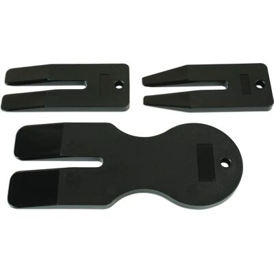 Conjunto de 3 herramientas Laser para VW 6606 - Para quitar molduras Conjunto de 3 herramientas Laser para VW 6606 - Para quitar molduras