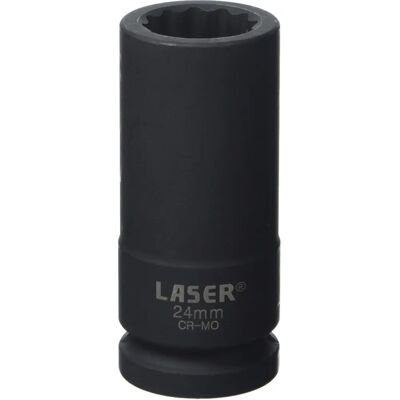 Enchufe Bi-Hex de Laser Tools 24mm - Herramienta de enchufe Enchufe Bi-Hex de Laser Tools 24mm - Herramienta de enchufe