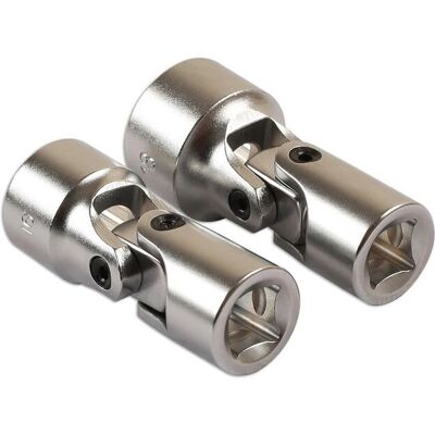 Laser 7153 3/8"D Bi Hex 2piezas Juego de Nueves Universales Laser 7153 3/8"D Bi Hex 2piezas Juego de Nueves Universales