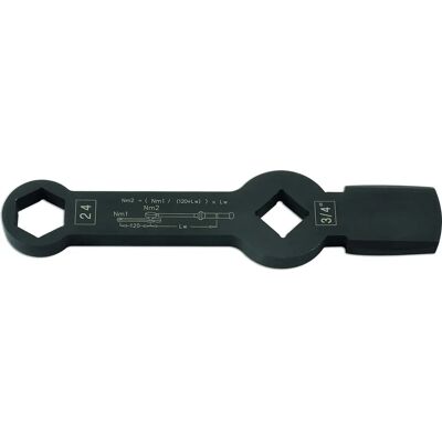 Clé à étrier de frein HGV Laser Tools 24mm - Outil pour étriers de frein - Publicité Clé à étrier de frein HGV Laser Tools 24mm - Outil pour étriers de frein - Publicité