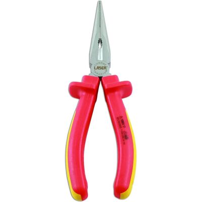 Pinzas aisladas de pico largo Laser Tools - 200mm Pinzas aisladas de pico largo Laser Tools - 200mm