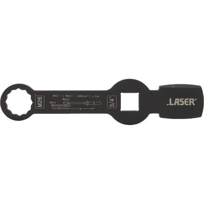 Llave Para Caliper de Freno Laser 26mm - Para DAF, CF 7641 Llave Para Caliper de Freno Laser 26mm - Para DAF, CF 7641