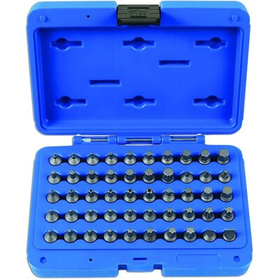 Ensemble de Fers Laser 7653 1/4"D 50 pièces Ensemble de Fers Laser 7653 1/4"D 50 pièces