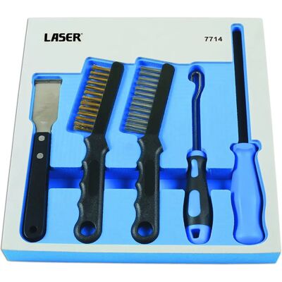Kit de componentes de freno Laser Tools 7714 - Limpieza e inspección Kit de componentes de freno Laser Tools 7714 - Limpieza e inspección