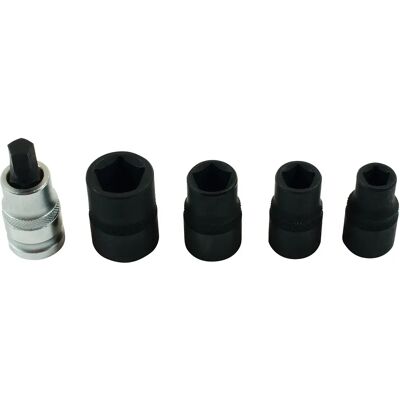 Laser Tools 7811 - Juego de enchufes y puntas - 5 piezas Laser Tools 7811 - Juego de enchufes y puntas - 5 piezas