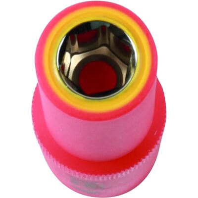 Vera de enchufe profunda aislada Laser Tools - 11mm - 1/2" - Certificado VDE Vera de enchufe profunda aislada Laser Tools - 11mm - 1/2" - Certificado VDE