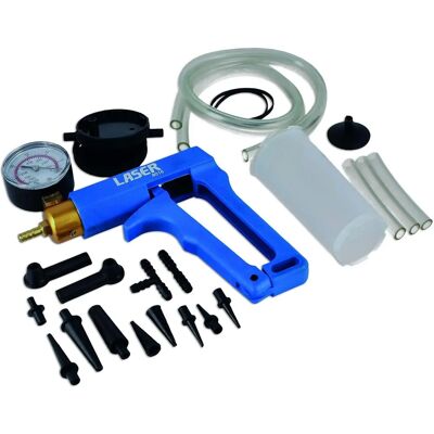 Laser Tools Model 8018 Vacuum Tester & Brake Bleed Kit Laser Tools Model 8018 Vacuum Tester & Brake Bleed Kit