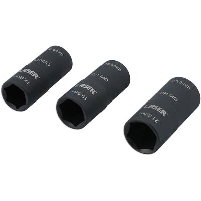 Laser Tools 8214 - Dwustronny ściągacz nakrętek do uszkodzonych nakrętek kół - Zestaw narzędzi Laser Tools 8214 - Dwustronny ściągacz nakrętek do uszkodzonych nakrętek kół - Zestaw narzędzi