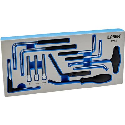 Laser Tools Airbag Removal Set 12pc - Vehicle Safety Tools Laser Tools Airbag Removal Set 12pc - Vehicle Safety Tools