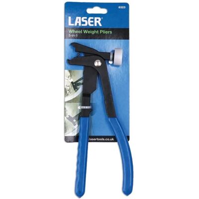 Pince à Poids de Roue Laser Tools - 8323 - Pince 5 en 1 - Publicité Pince à Poids de Roue Laser Tools - 8323 - Pince 5 en 1 - Publicité
