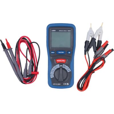 Medidor de Milliohm Laser Tools 8894 - Probador de Resistencia Medidor de Milliohm Laser Tools 8894 - Probador de Resistencia