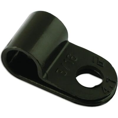 P-Clip Nylon Noir 12mm Pack 100 - Colliers de fixation - Publicité P-Clip Nylon Noir 12mm Pack 100 - Colliers de fixation - Publicité