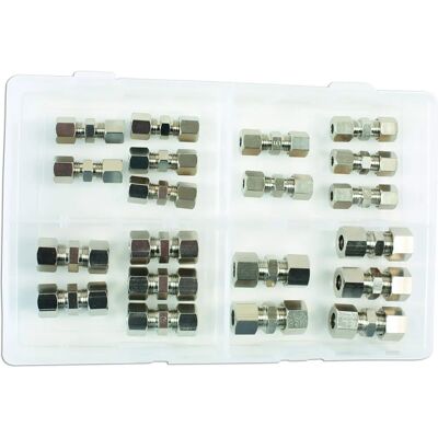 Connect 20pc Compression Fittings - Compression Fittings Connect 20pc Compression Fittings - Compression Fittings