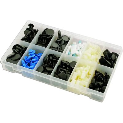 Fiat Model Assorted Trim Clips - 308 Pieces Fiat Model Assorted Trim Clips - 308 Pieces
