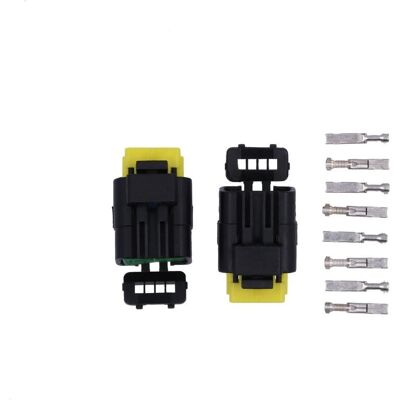 Peugeot - 4-pin connector - Pack 10 - Connector Peugeot - 4-pin connector - Pack 10 - Connector