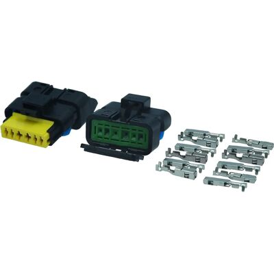 Peugeot Electric 6-Pin Connector Set - 14 Pieces Peugeot Electric 6-Pin Connector Set - 14 Pieces