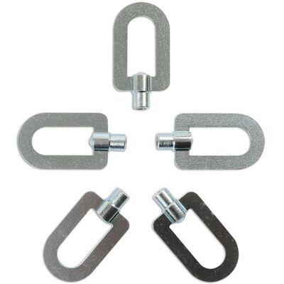 Power-Tec Threaded Pulling Loop 5pc - Dent Repair Tool Power-Tec Threaded Pulling Loop 5pc - Dent Repair Tool