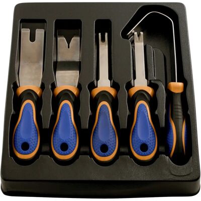 Power-Tec Trim Clip Remover Set 5pc - Trim Clip Remover Set Power-Tec Trim Clip Remover Set 5pc - Trim Clip Remover Set