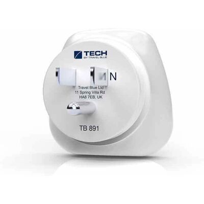 Travel Blue TB-891 Adaptador de Enchufe - Power Plug Adapter Travel Blue TB-891 Adaptador de Enchufe - Power Plug Adapter