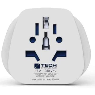 Travel Blue Universal UK Reiseadapter - Erdung, 150+ Länder Travel Blue Universal UK Reiseadapter - Erdung, 150+ Länder
