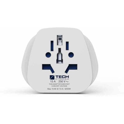 Travel Blue Netzadapter - Universell, US 3-polig, 13A Travel Blue Netzadapter - Universell, US 3-polig, 13A