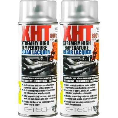 Unbranded - E-tech Xht Xtremely High Temperature Clear Lacquer - Clear - Lacquer Unbranded - E-tech Xht Xtremely High Temperature Clear Lacquer - Clear - Lacquer