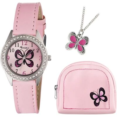 Tikkers Girl Pink Unisex Children's Watch - AKG-008 Tikkers Girl Pink Unisex Children's Watch - AKG-008