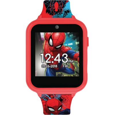 Interaktywne zegarek silikonowy Spiderman Czerwono/Błękitny - Zegarek Interaktywne zegarek silikonowy Spiderman Czerwono/Błękitny - Zegarek